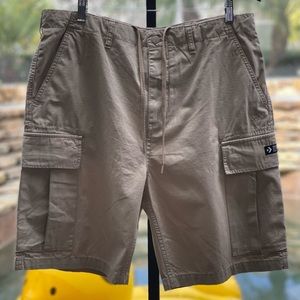 CONVERSE MENS SHORTS 9” KAHKI